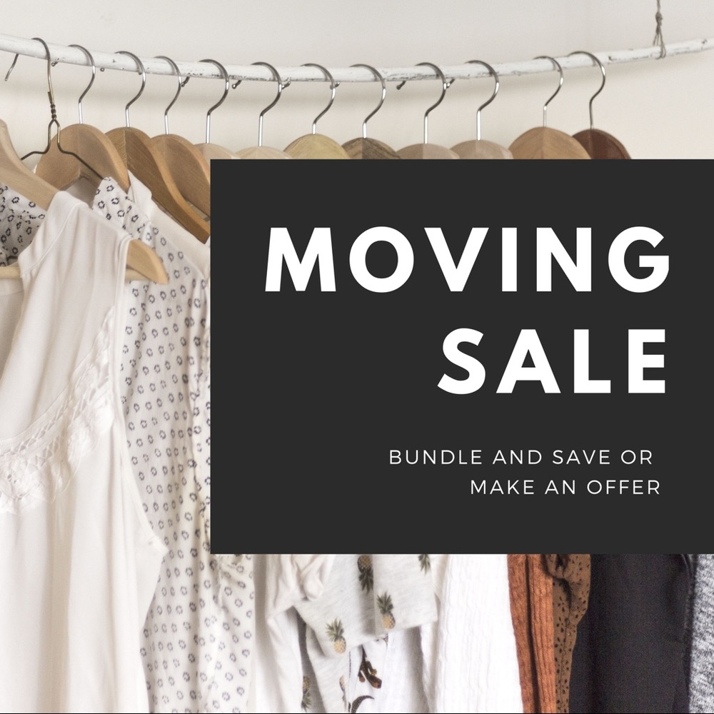 Make me an offer! Closet clear-out Sale!